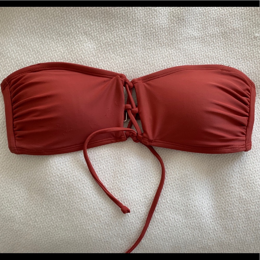 Bandeau bikini top